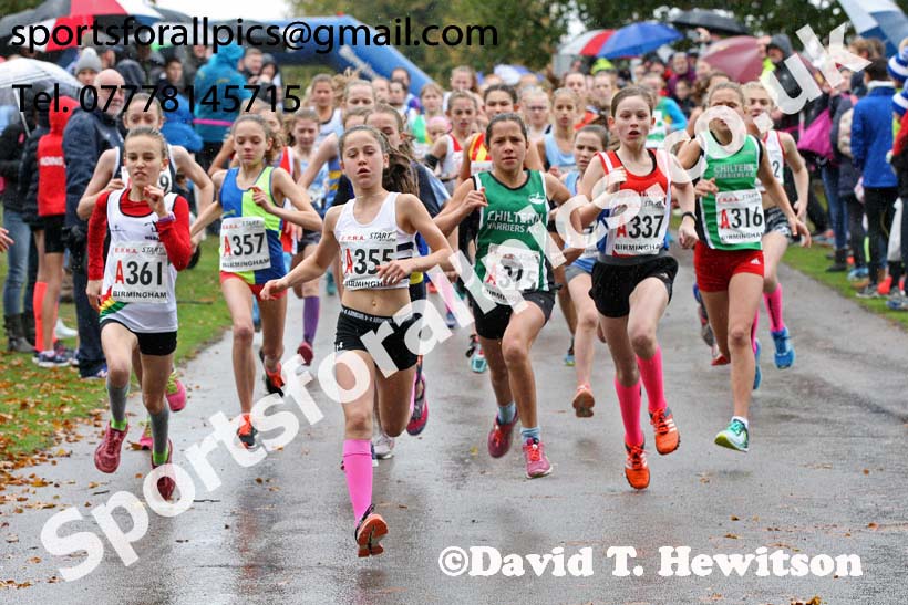 Girls under-13s 3 Stage Relay, 2018 ERRA 6 and 4 Stage and Youngsters Relays. Photo:  David T. Hewitson/Sports for All Pics